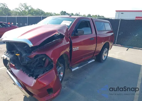 2014 Ram 1500 St from USA, damaged, VIN 3C6JR6AT9EG331367
